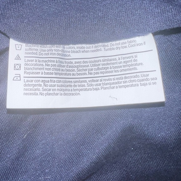 Champion C Logo Vapor Cotton Long Sleeve T-Shirt, Navy, Women’s Size XS, New - Picture 12 of 14